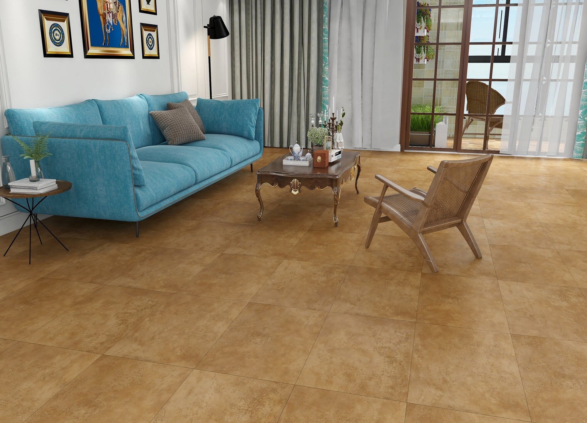 Panel winylowy SPC Tobago Stone kl.33 5mm op.1,4884m2 1