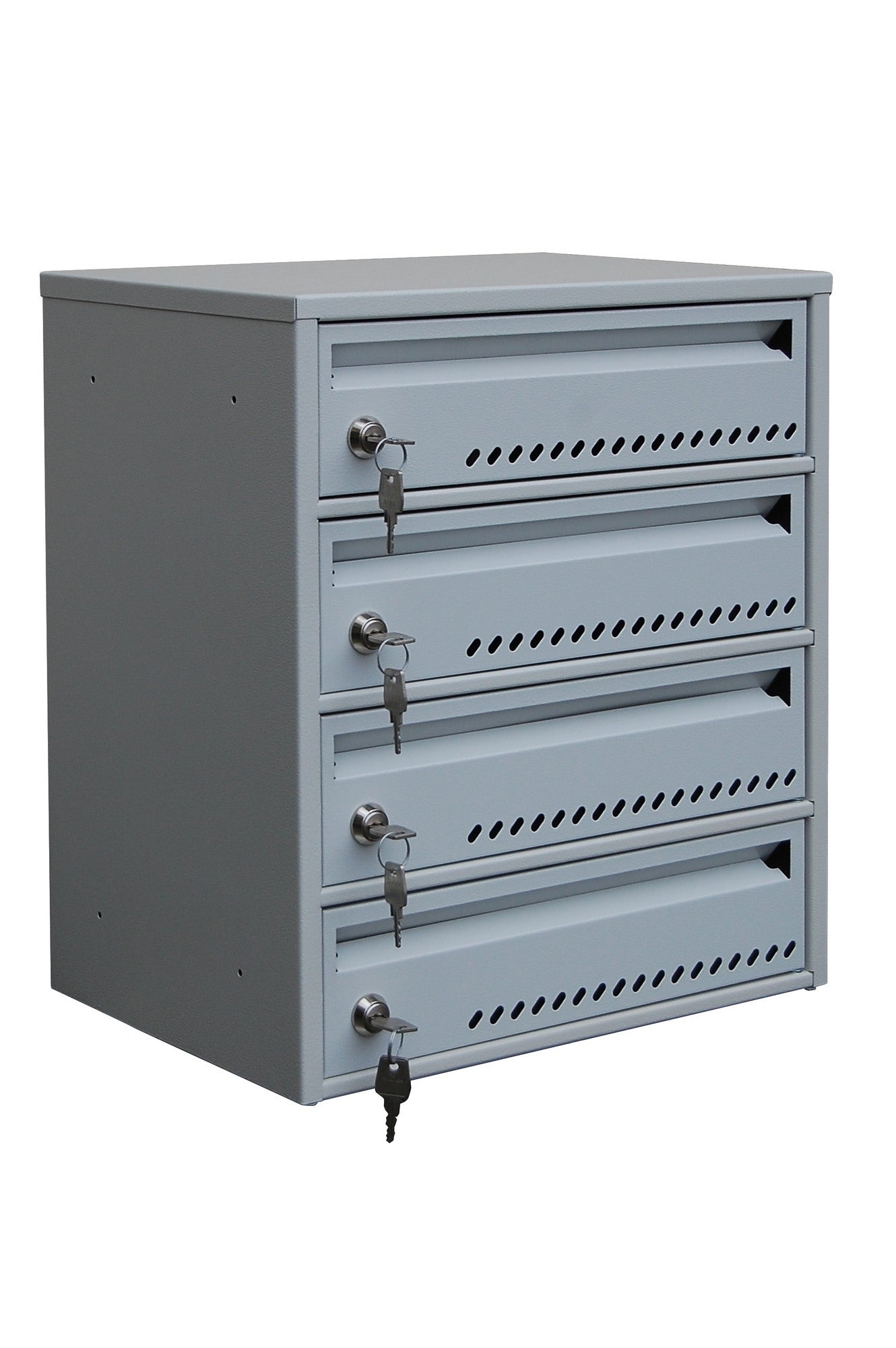 Skrzynka na listy 4-komorowa lokatorska 0