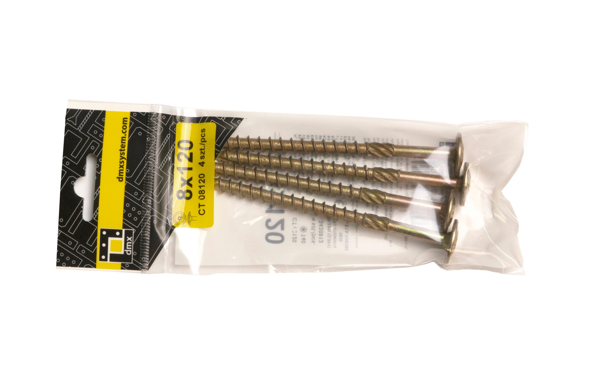 Wkręt do drewna 8x120 mm (4 szt.)