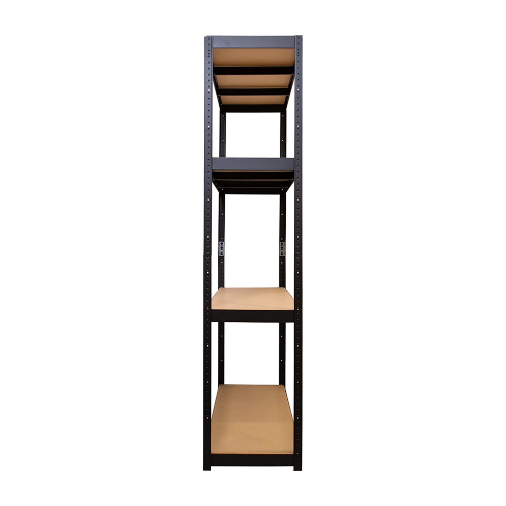 Regał metalowy Nero wym. 179x120x40 cm, 4 półki, 175 kg  2