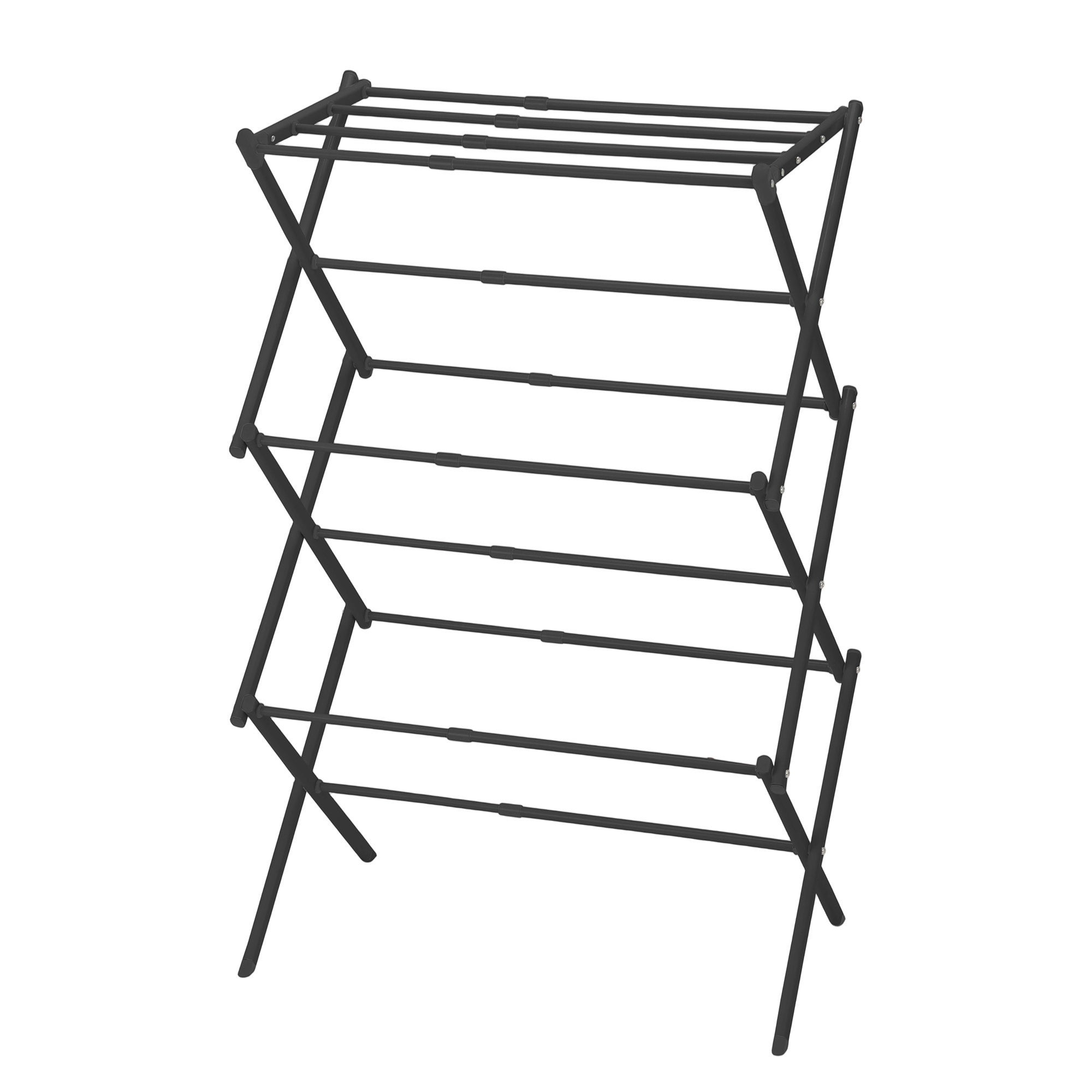 Suszarka Notus czarna 57-106 x 56 x 90 cm