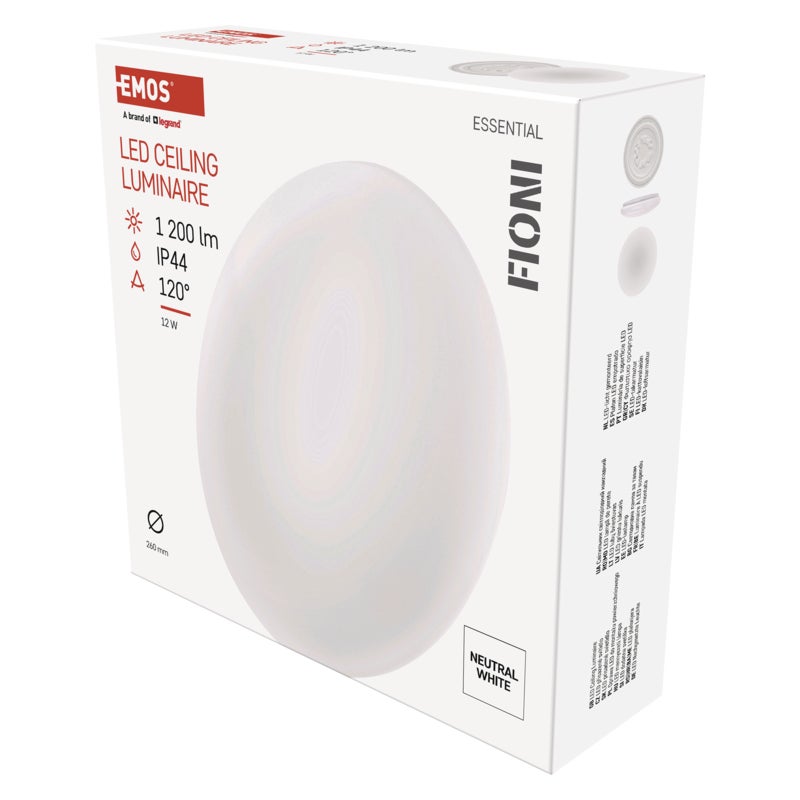 Plafon LED Fioni 12W 1200lm IP44 7