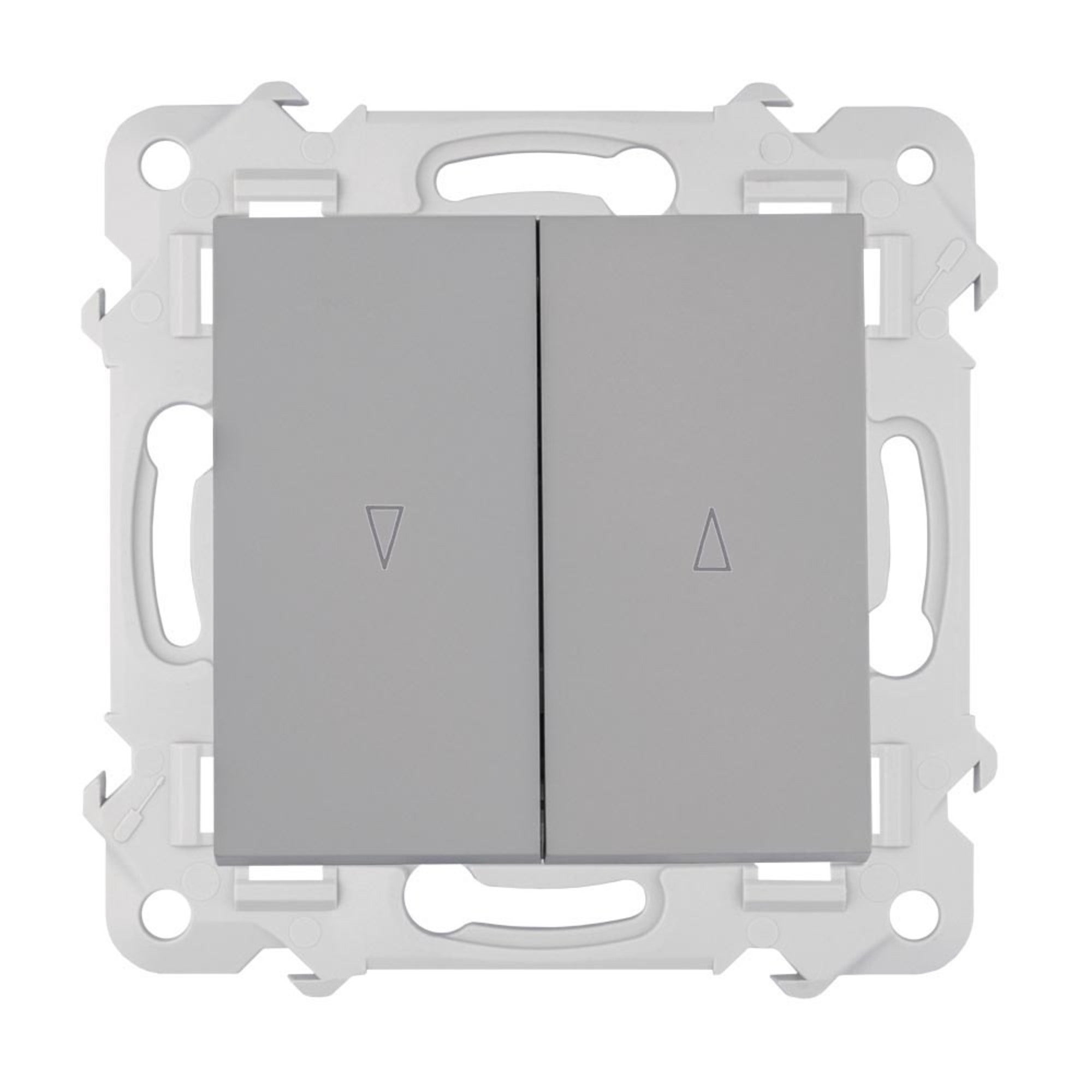 Bella popiel mat przycisk żaluzjowy