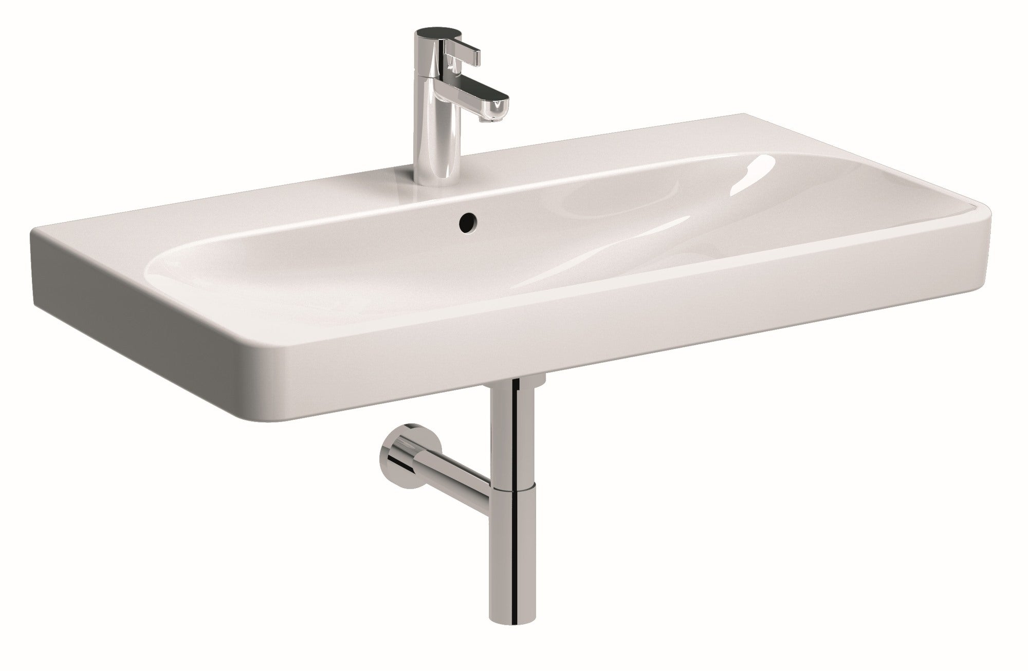Umywalka meblowa Geberit Smyle Square 90 cm 500.251.01.1