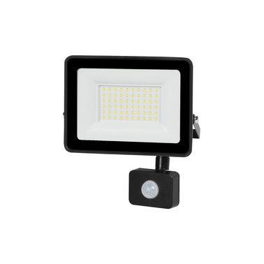 Naświetlacz LED sieciowy 50W, 4000Lm, 4000K, czujnik ruchu i zmierzchu