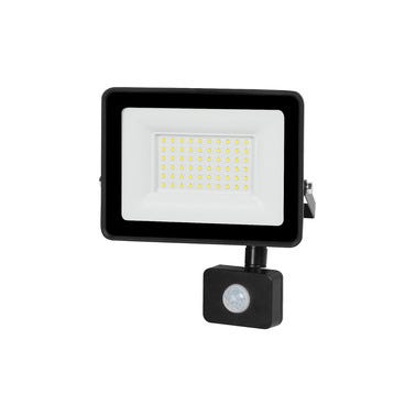Naświetlacz LED sieciowy 50W, 4000Lm, 4000K, czujnik ruchu i zmierzchu