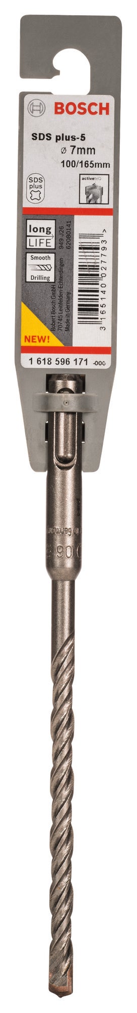 Wiertło do betonu 2-ostrzowe SDS-Plus 7x165 mm Bosch