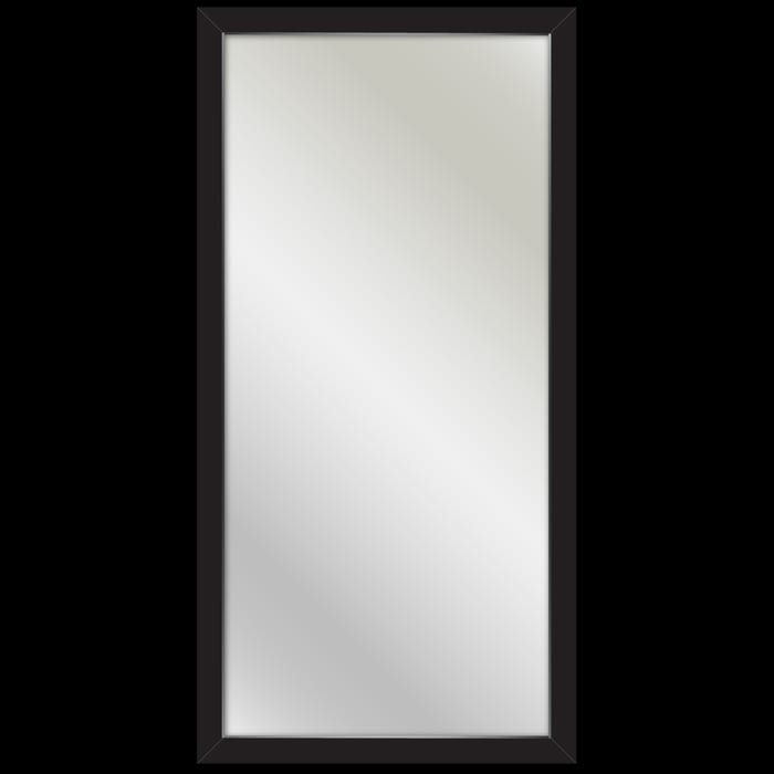 Lustro Dubiel Vitrum Slim Black 50 x 100 cm