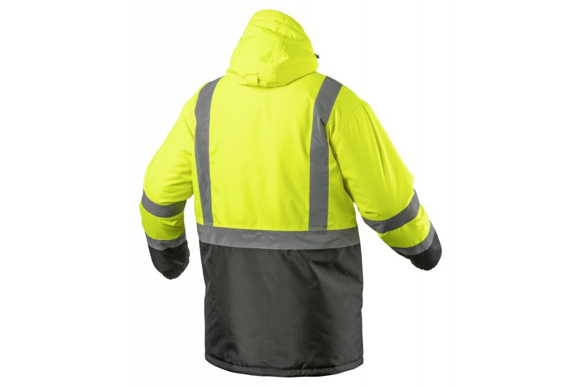 Kurtka robocza ocieplana z kapturem, żółta HÖGERT, rozmiar: 2XL/56 1