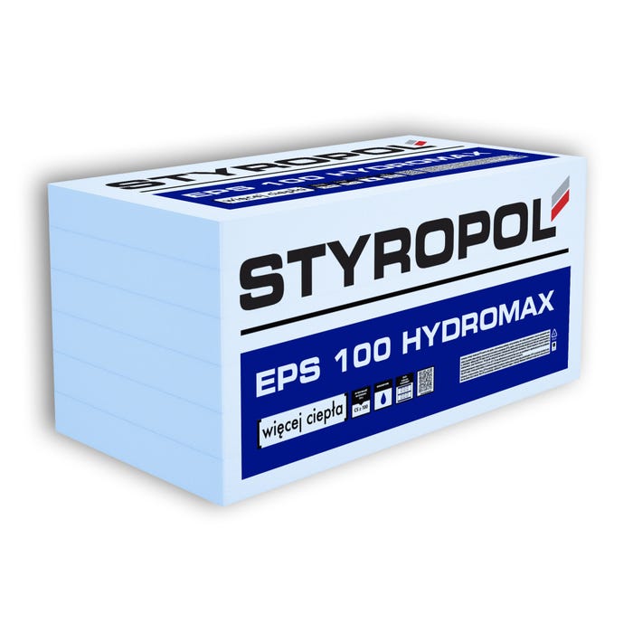 Styropian Hydromax Styropol 37 12 cm EPS100  0.037 W/(mK) 2.5 m2