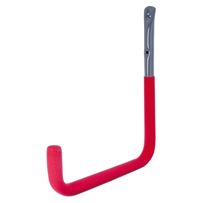 Hak ścienny wygięty z gumą 300x250x90 mm