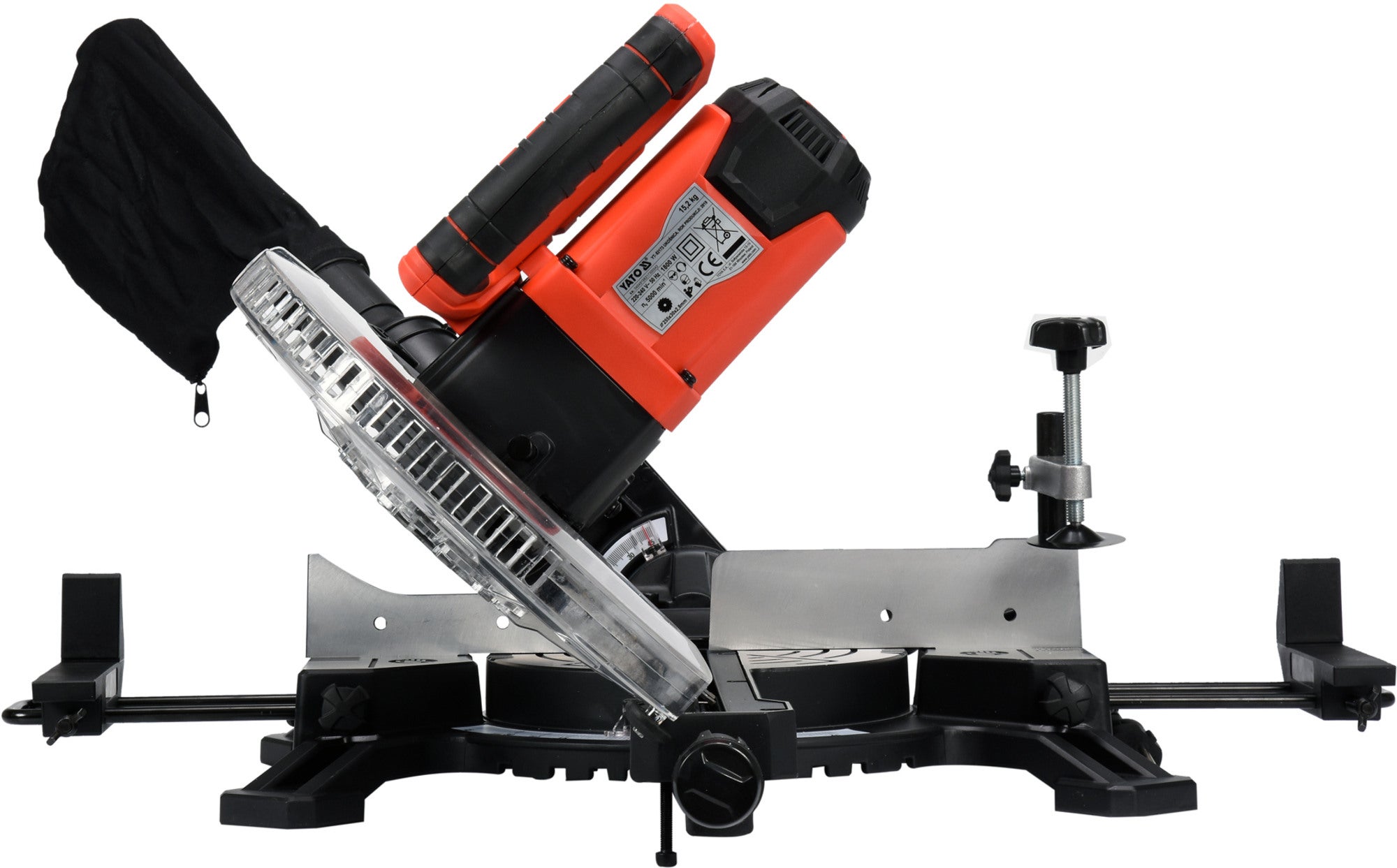 Pilarka ukosowa z posuwem 1800W 255 mm YT-82173 Yato 1