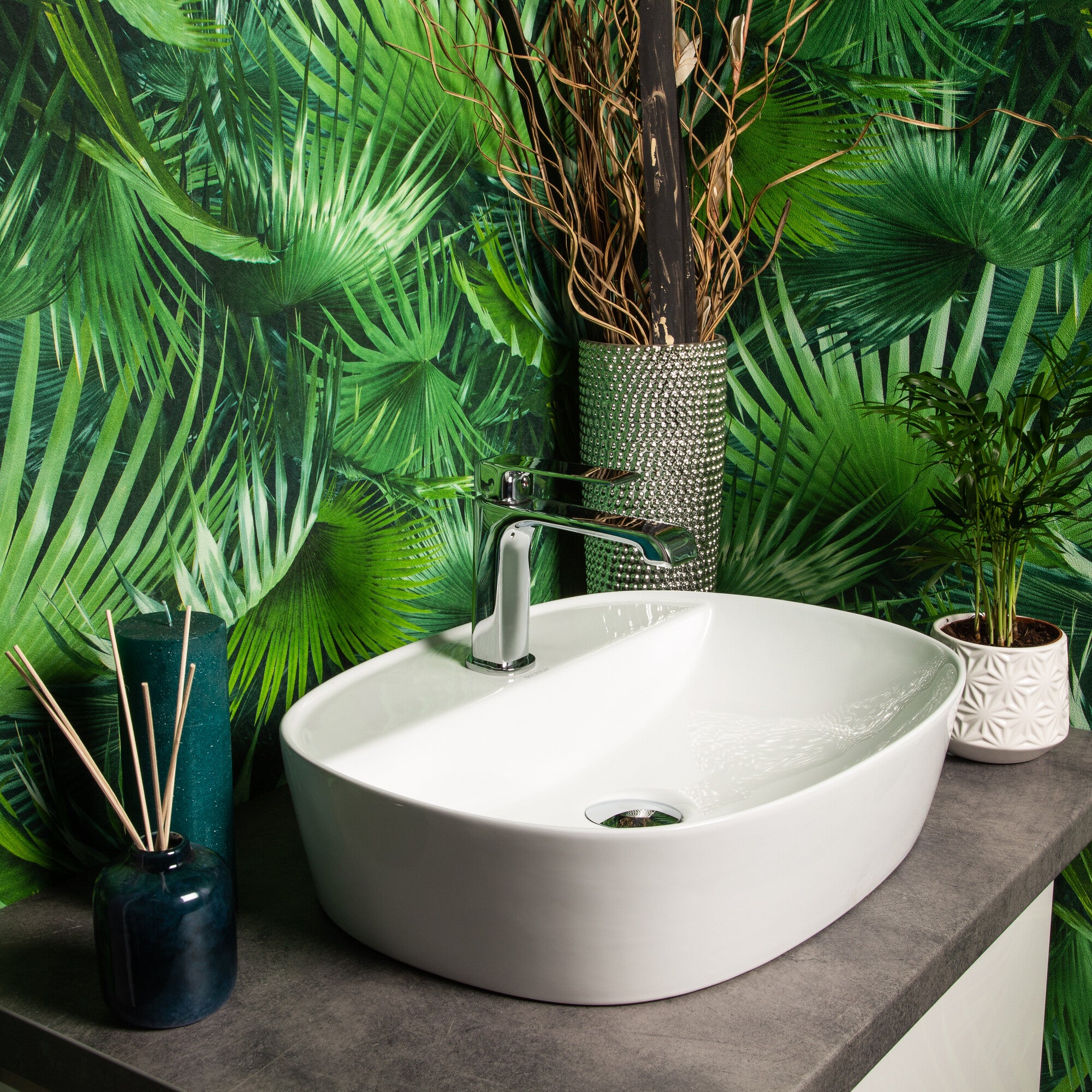 Umywalka nablatowa Kerra KR-860 3