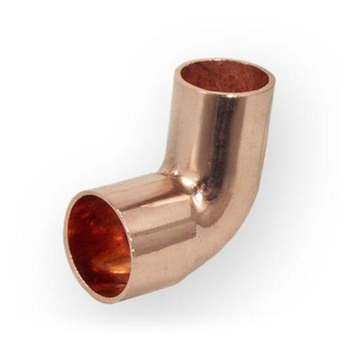 CU Łuk 90° jednokielichowy 22 mm