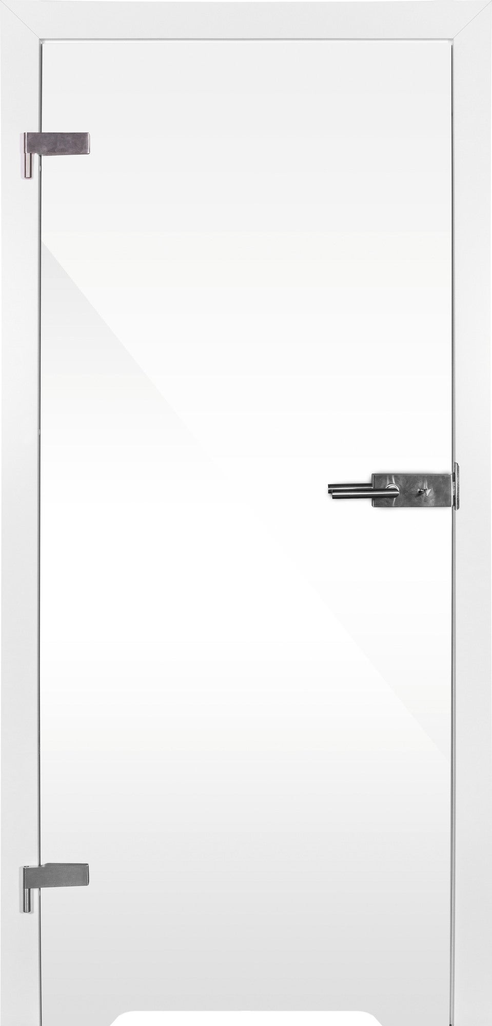 Skrzydło łazienkowe Plato 80 lewe transparentny