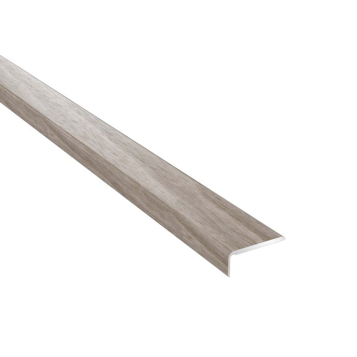 Profil podłogowy CS25 zakończeniowy 1200x25x10 aluminiowy dąb corona
