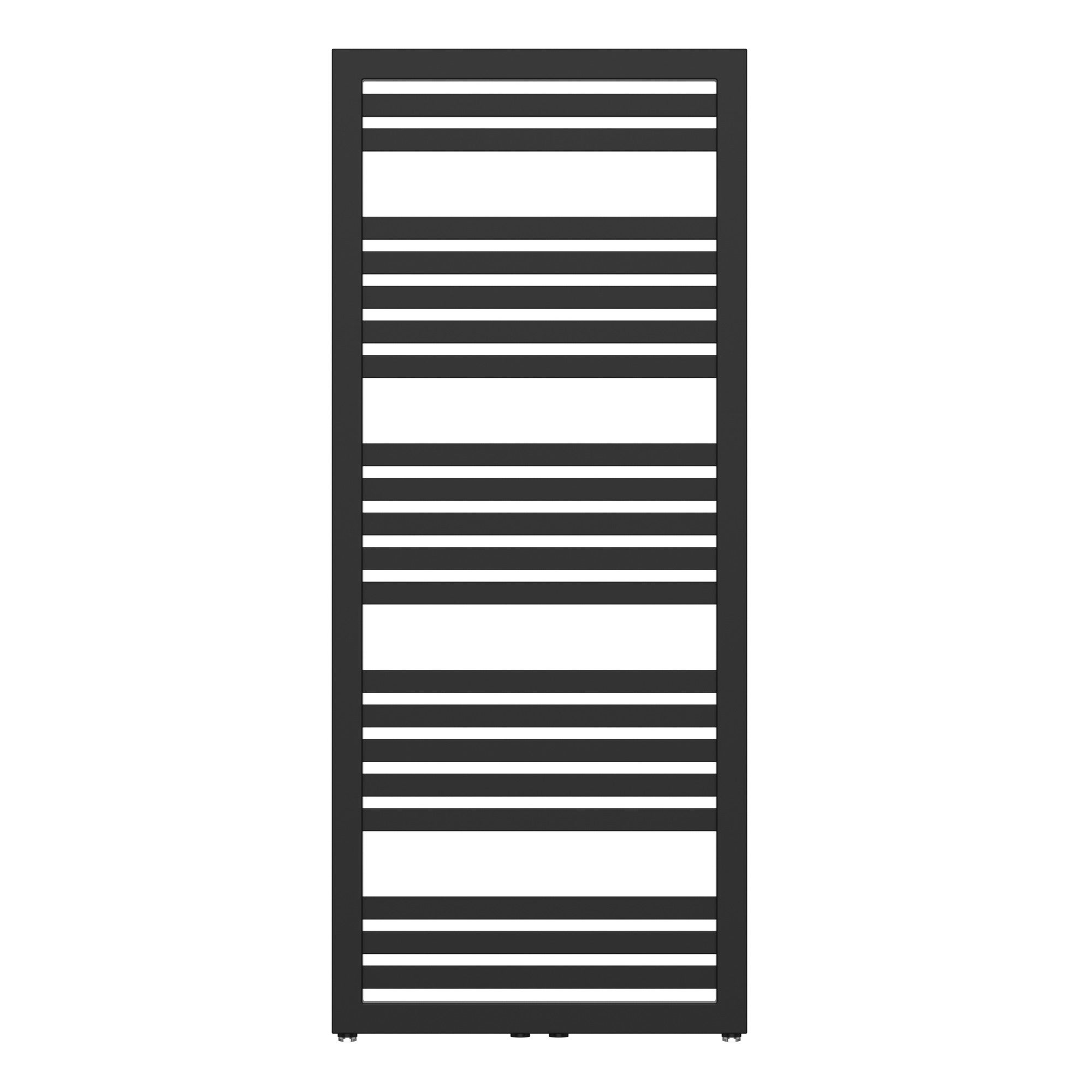 Grzejnik łazienkowy KLEO 1280X540 682W czarny