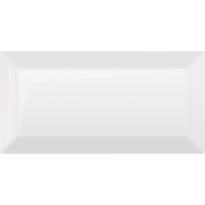 Płytka ścienna Subway white glossy 10x20 cm 0,88 m2