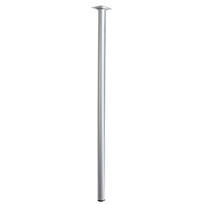 Noga meblowa D30x800 mm wykończenie aluminium