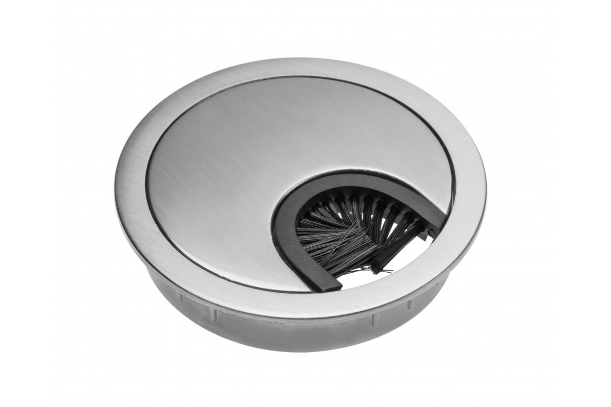 Przepust metalowy fi 60 mm stal szczotkowana 