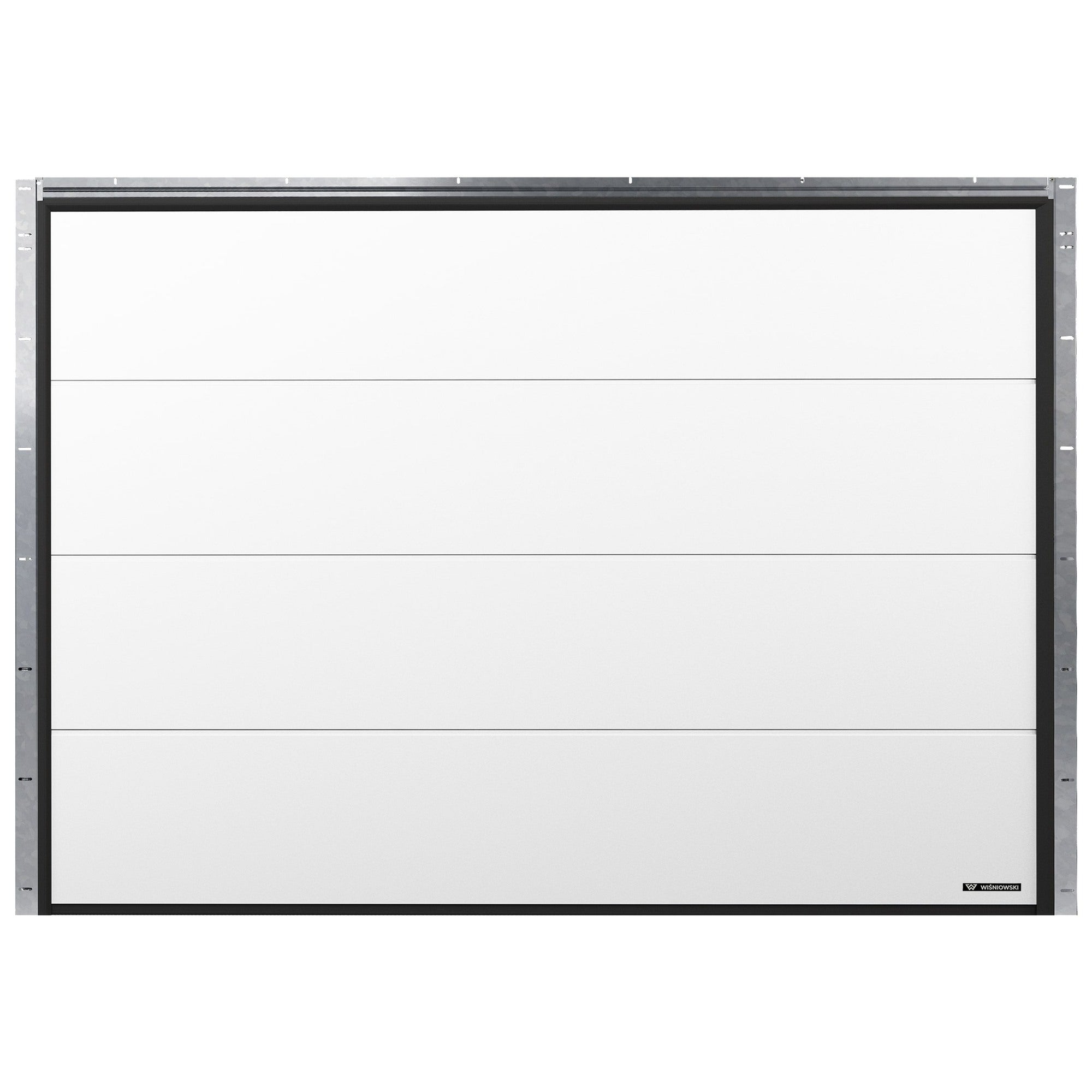 Brama garażowa segmentowa Nobla z napędem automatyczna 2500x2125 biała