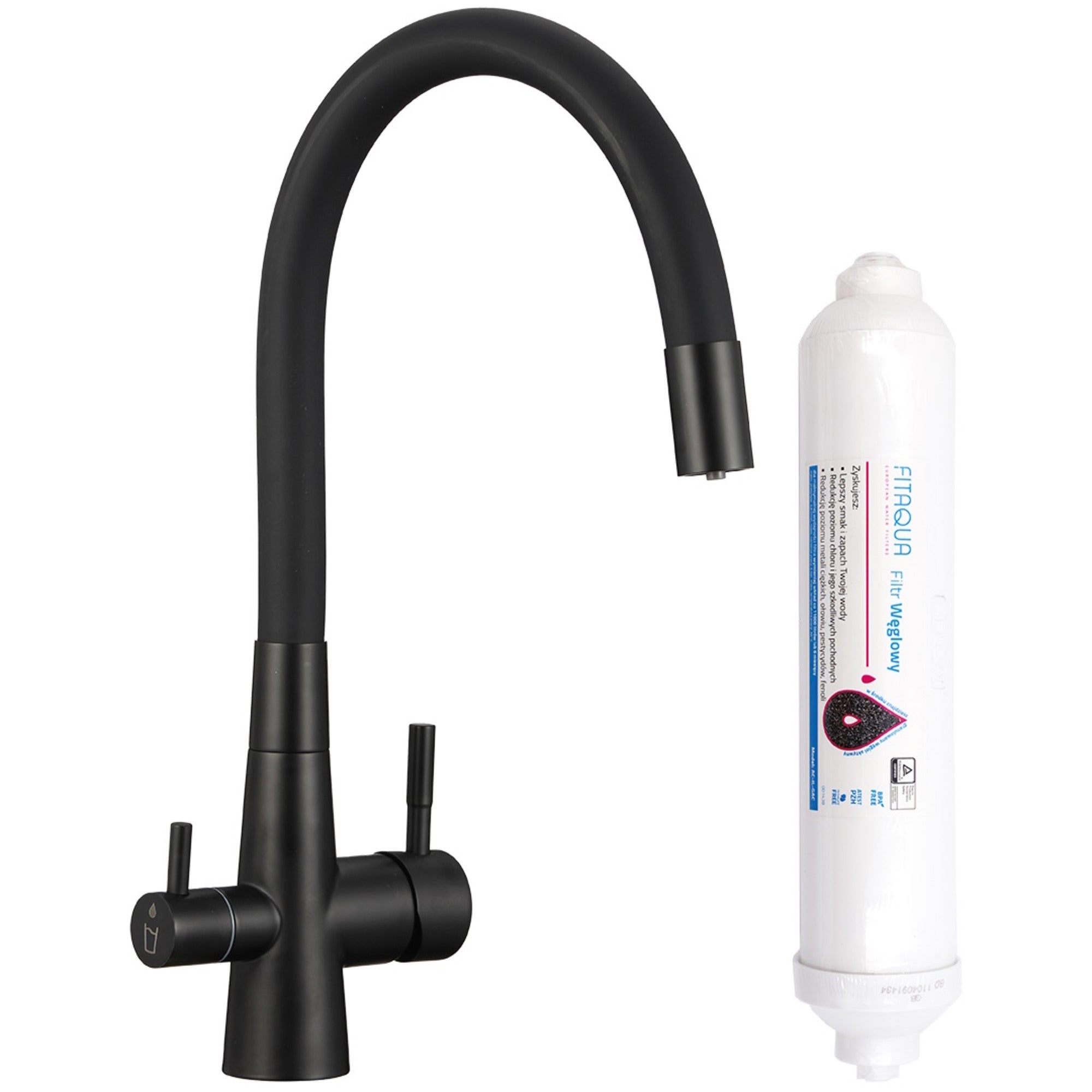 Bateria kuchenna z filtrem Riveco Kuchinox grafit