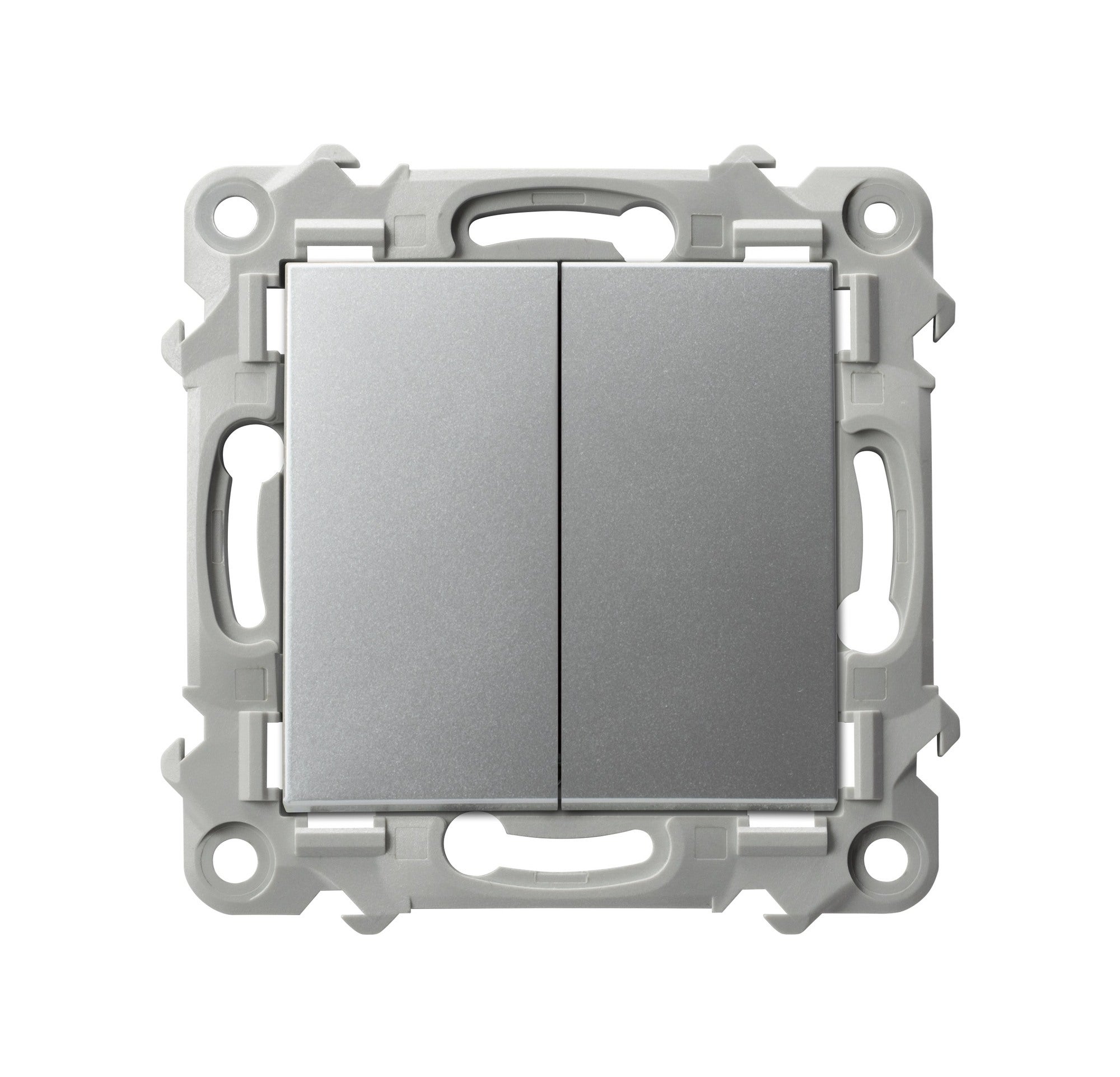 Ospel Szafir srebrny łącznik podwójny schodowy 0