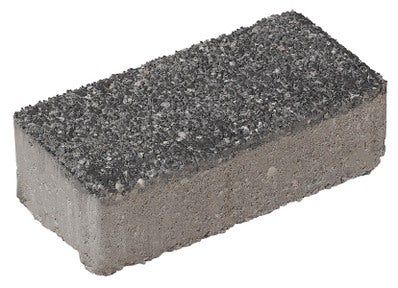 Kostka brukowa granit gr. 6 cm, wym.10x20 cm, stalowy, Libet 