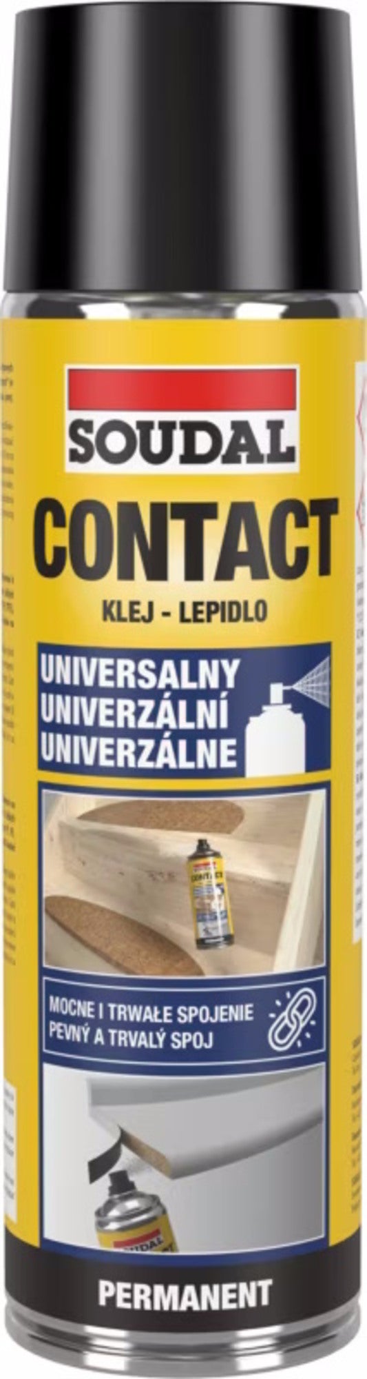 Klej contact spray permanentny 500ml