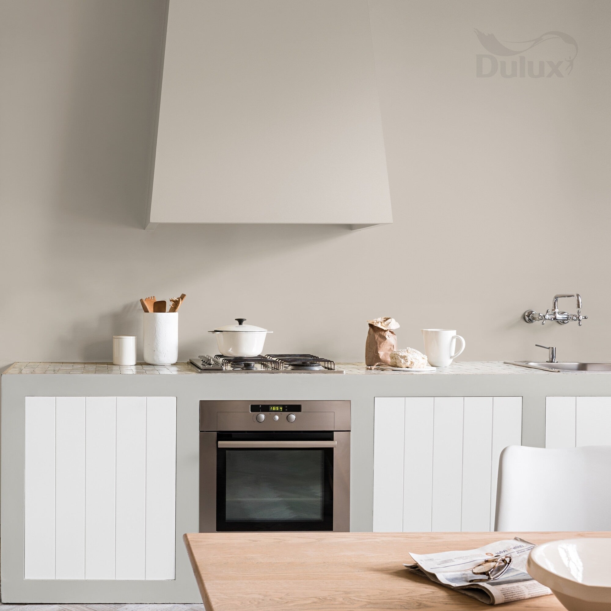 Farba Dulux EasyCare Kuchnia & Łazienka szare płótno 2,5l 2