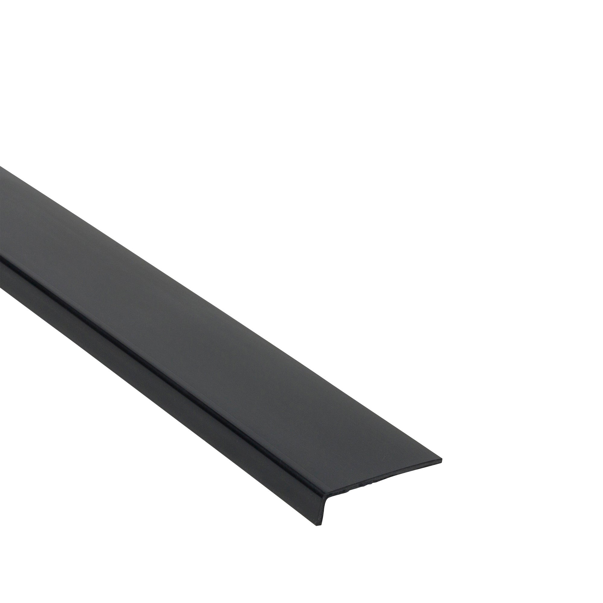 Kątownik PCV czarny 40x10x1.5mm 2.6m