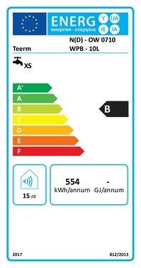 Elektryczny ogrzewacz wody Teerm N(D) 10 l, podumywalkowy 1