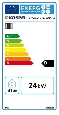 Kocioł elektryczny Kospel 12/16/20 kW z naczyniem przeponowym (EKCO.LN3-12/16/20/24.PL) 1