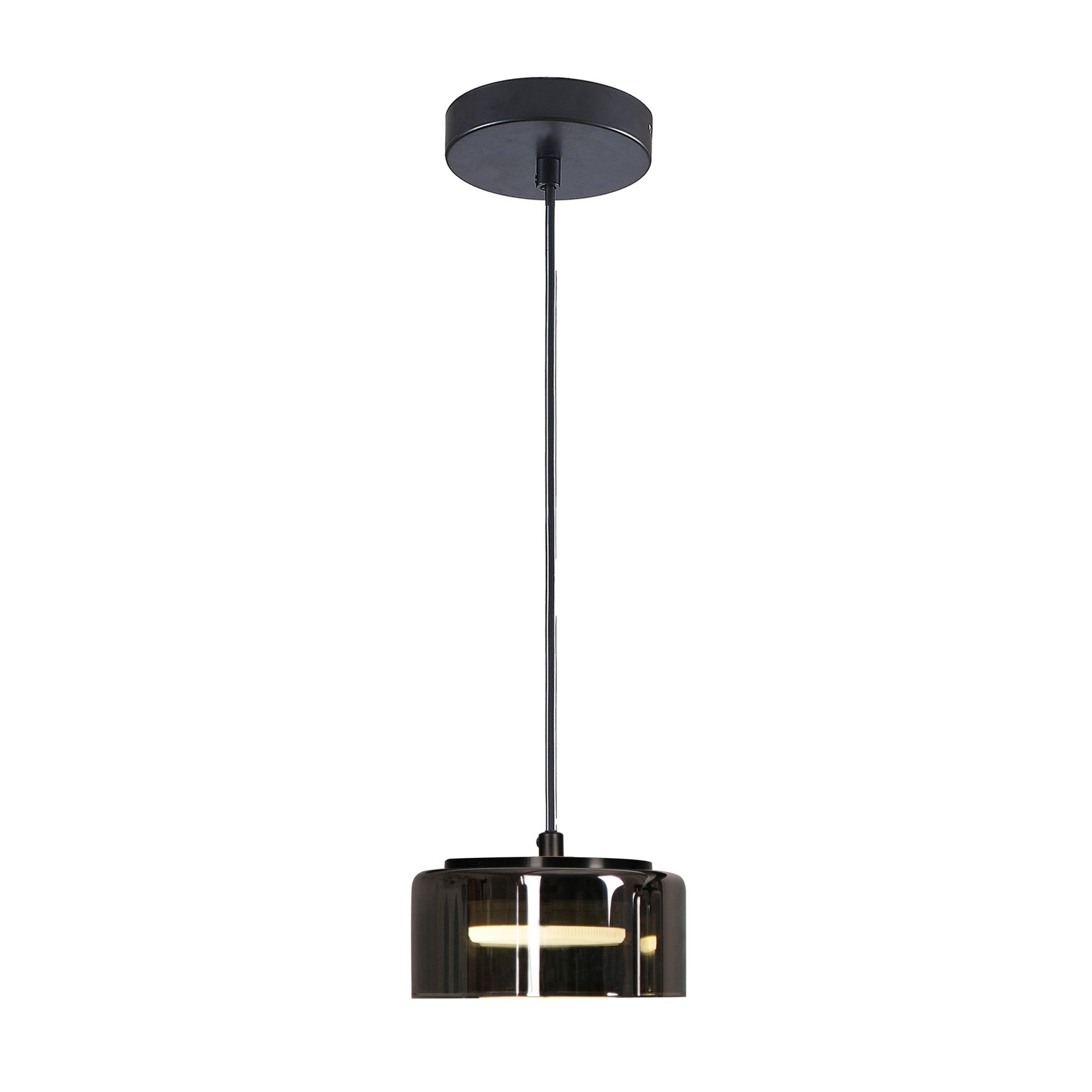 Lampa wisząca Ofelia 1xGX53 czarna 1
