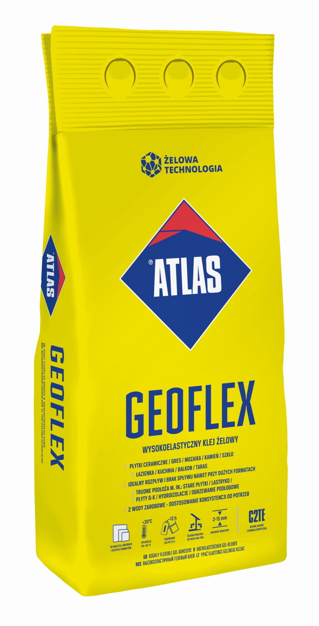 Zaprawa klejowa Atlas Geoflex 5 kg 1