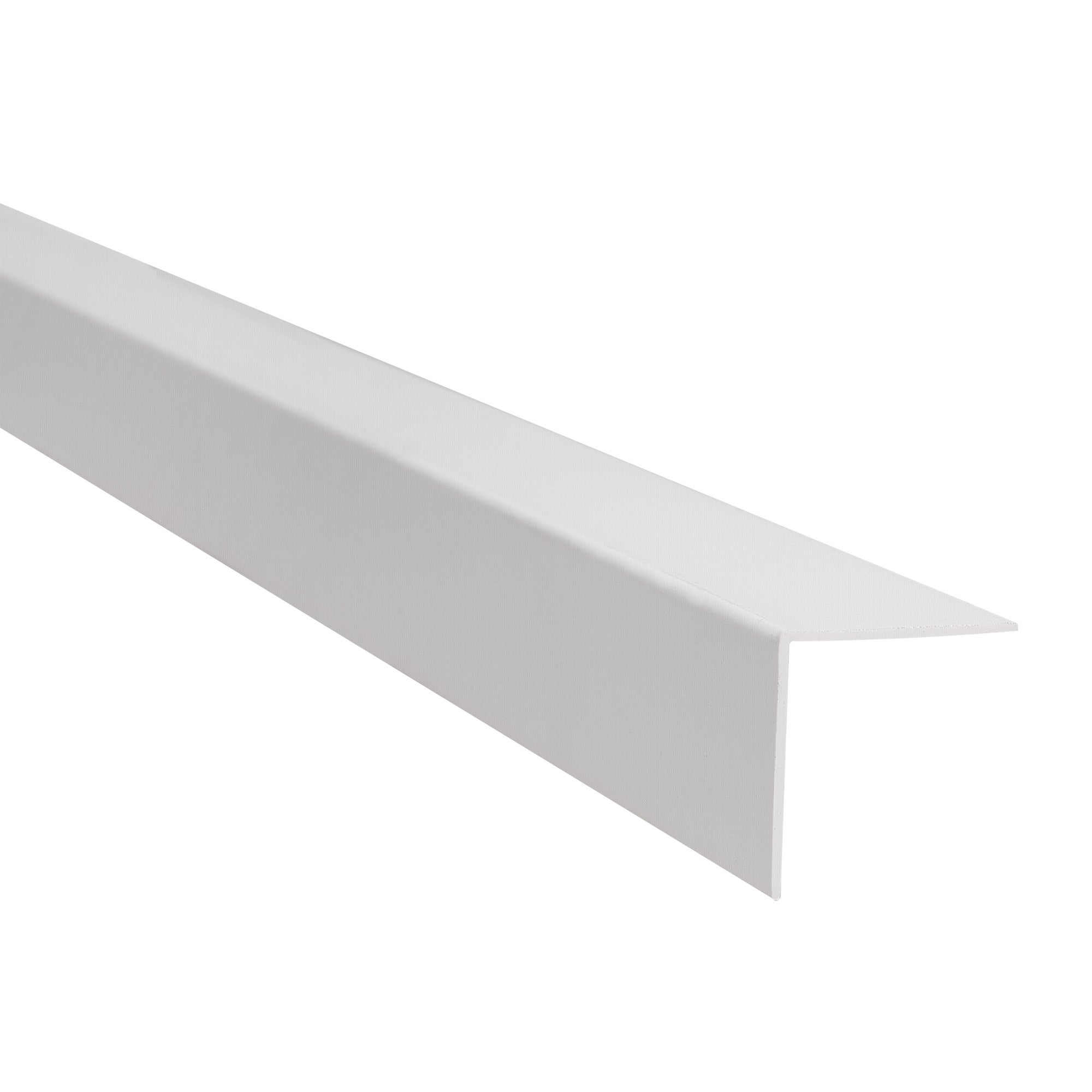 Kątownik PCV biały 25x25x1.1mm 2.75m
