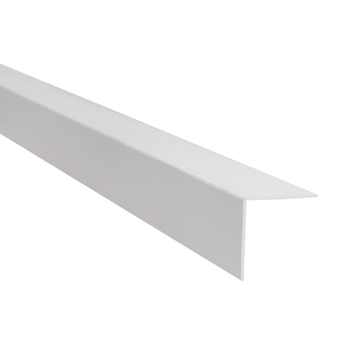 Kątownik PCV biały 25x25x1.1mm 2.75m