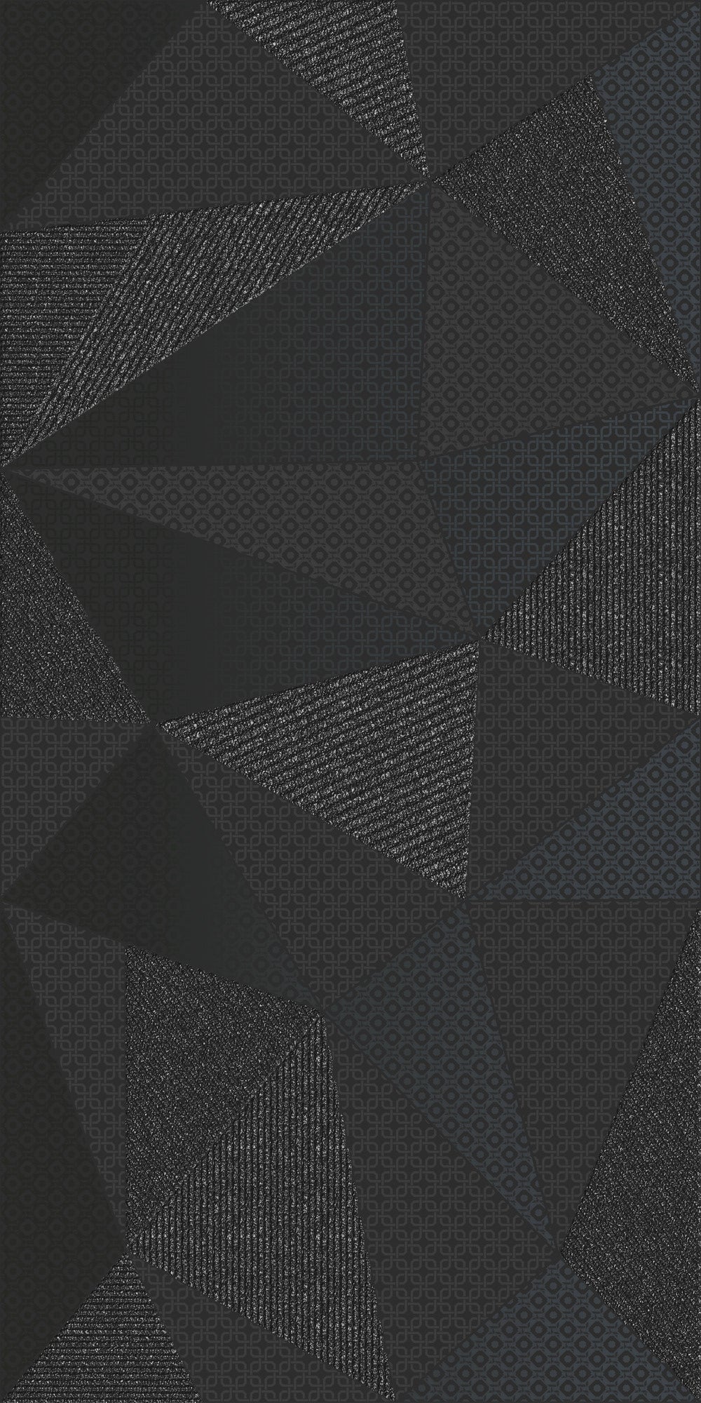 Dekor ścienny Alesia black 30x60 cm
