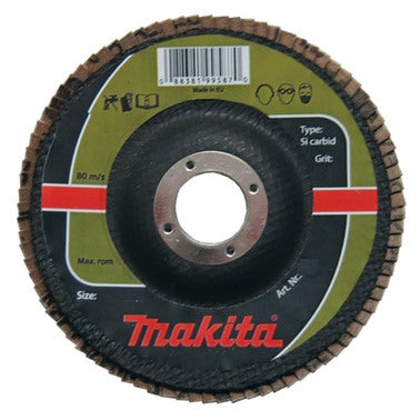 Tarcza listkowa 125x22,2 mm P80 Makita