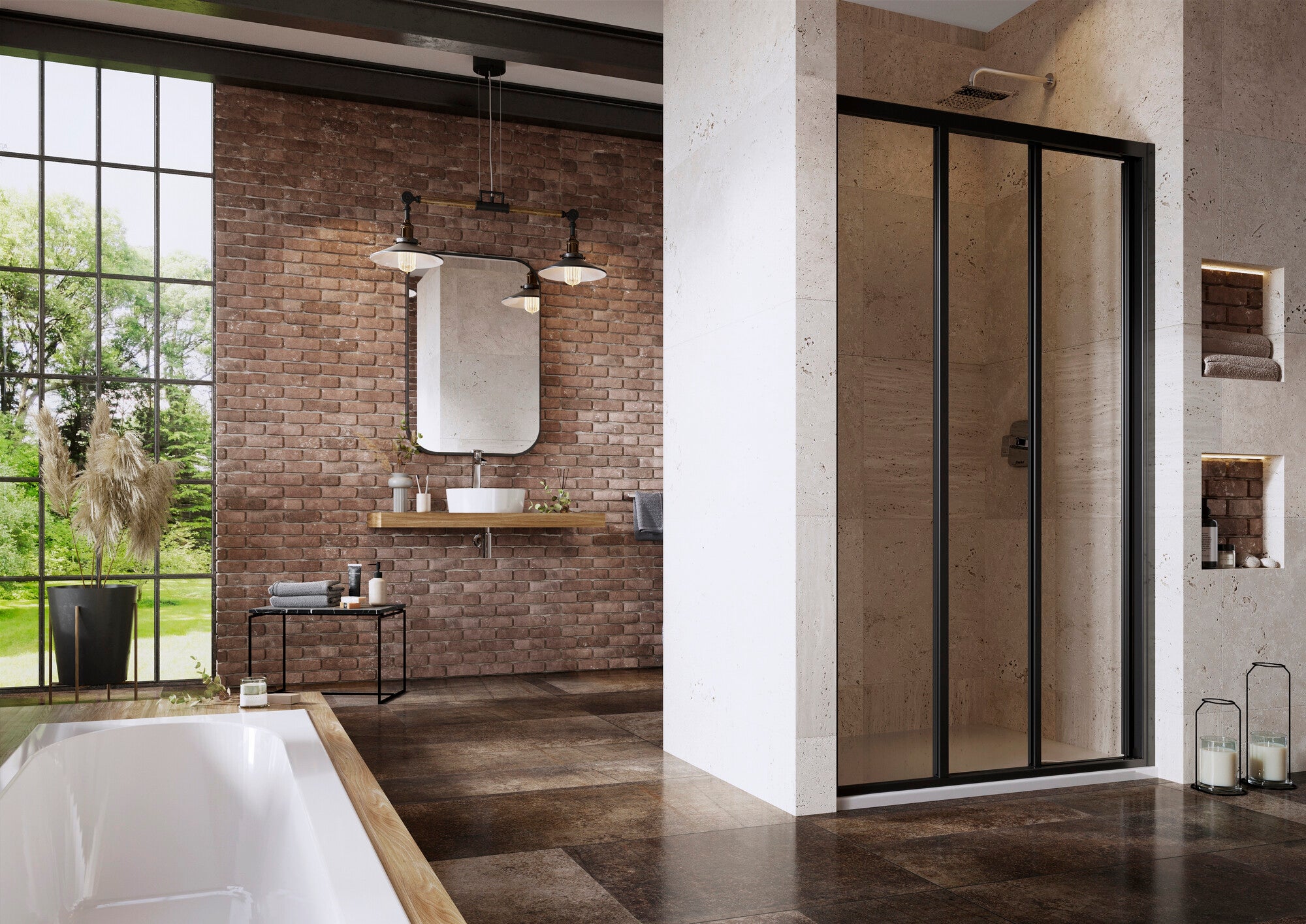 Drzwi prysznicowe Ravak Supernova 120 cm 1