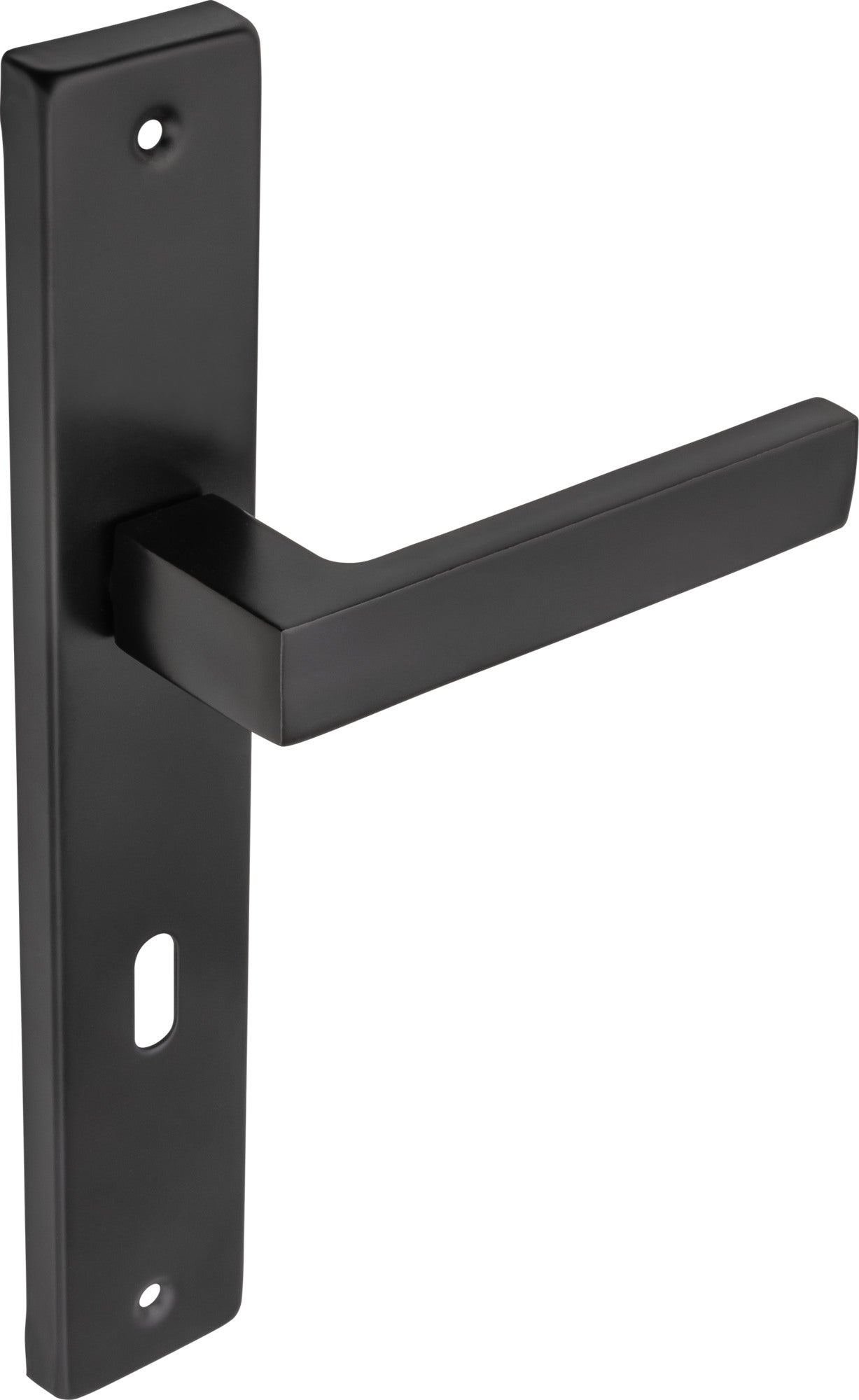 Klamka Cubus 72 mm na klucz czarny