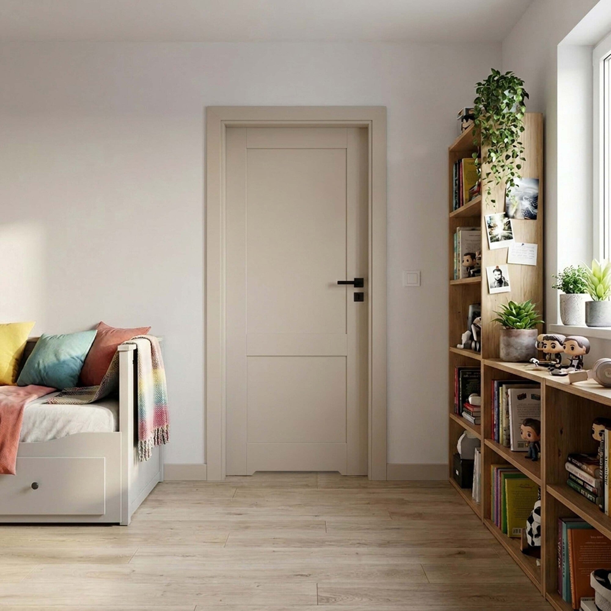 Skrzydło łazienkowe Giza 80 prawe, cashmere 2