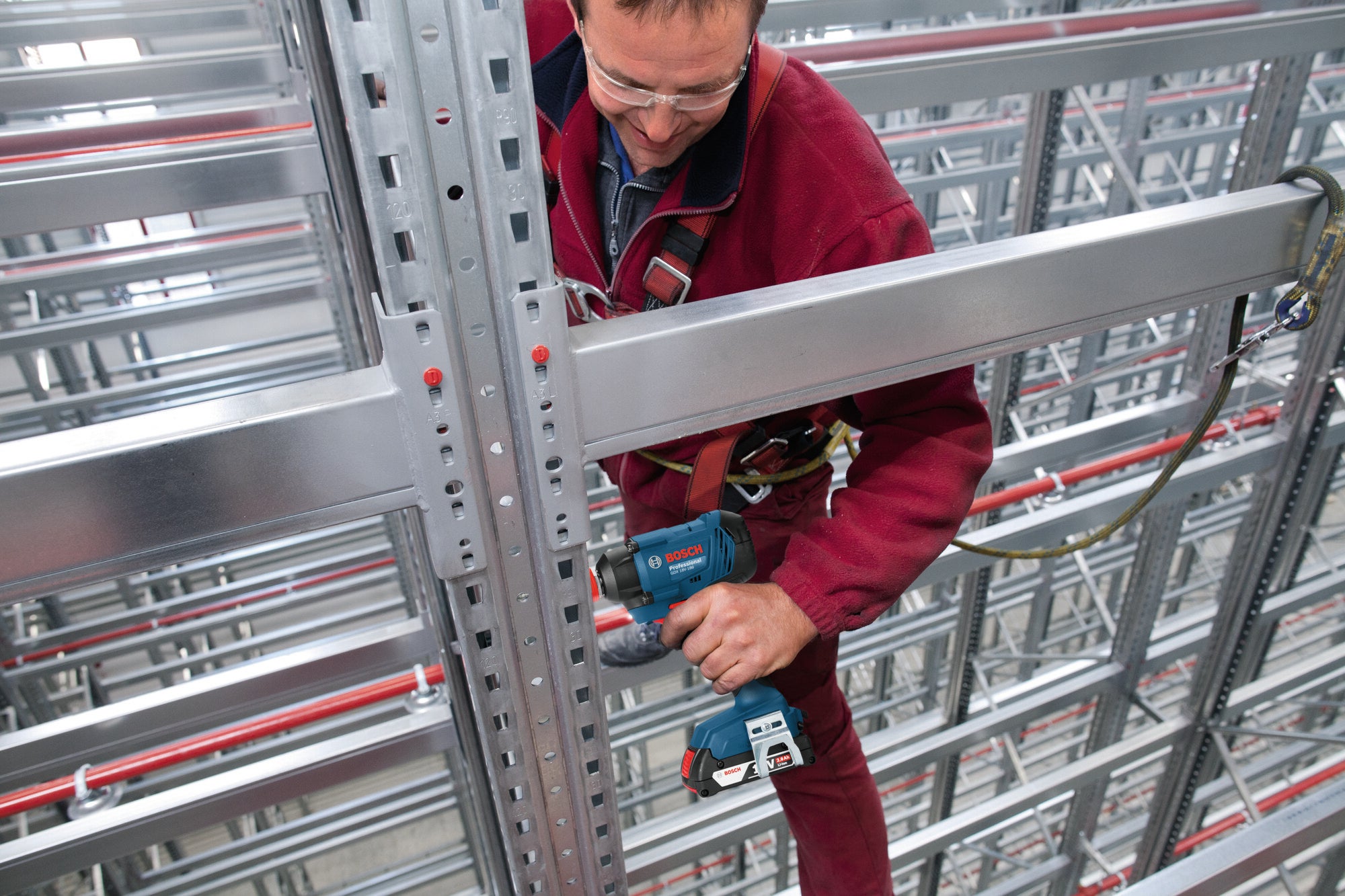 Klucz udarowy 18V 180Nm GDX 180-LI Bosch / bez aku 2