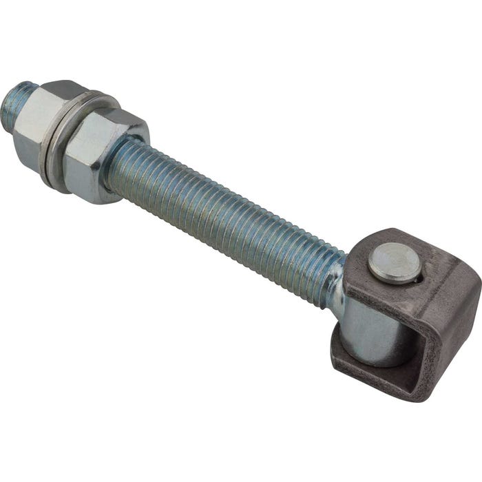 Zawias regulowany spawany z przedłużanym trzpieniem 20x140 mm