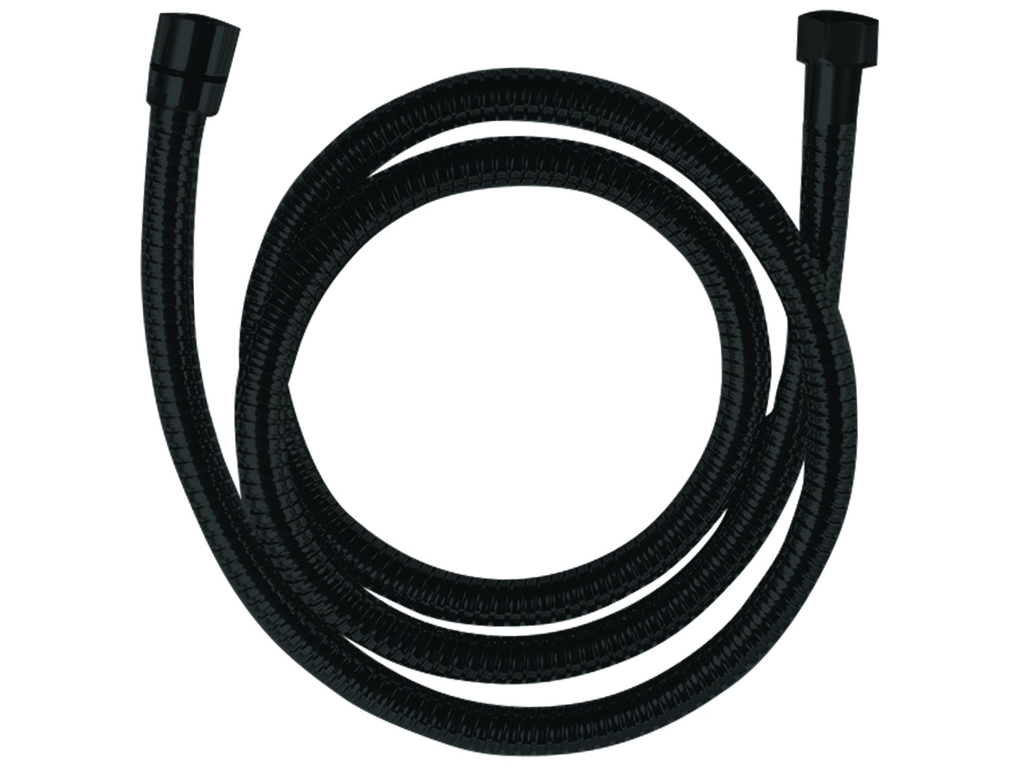 Wąż prysznicowy Laveo Arno 150-180 cm czarny