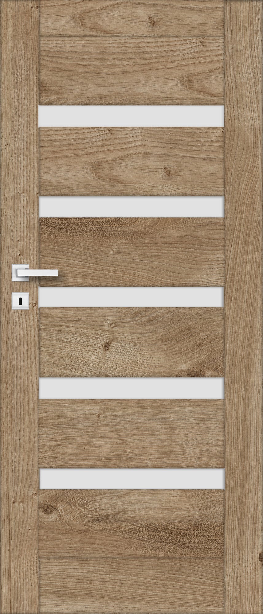 Skrzydło pokojowe Fresno 80 prawe dąb wiosenny 0