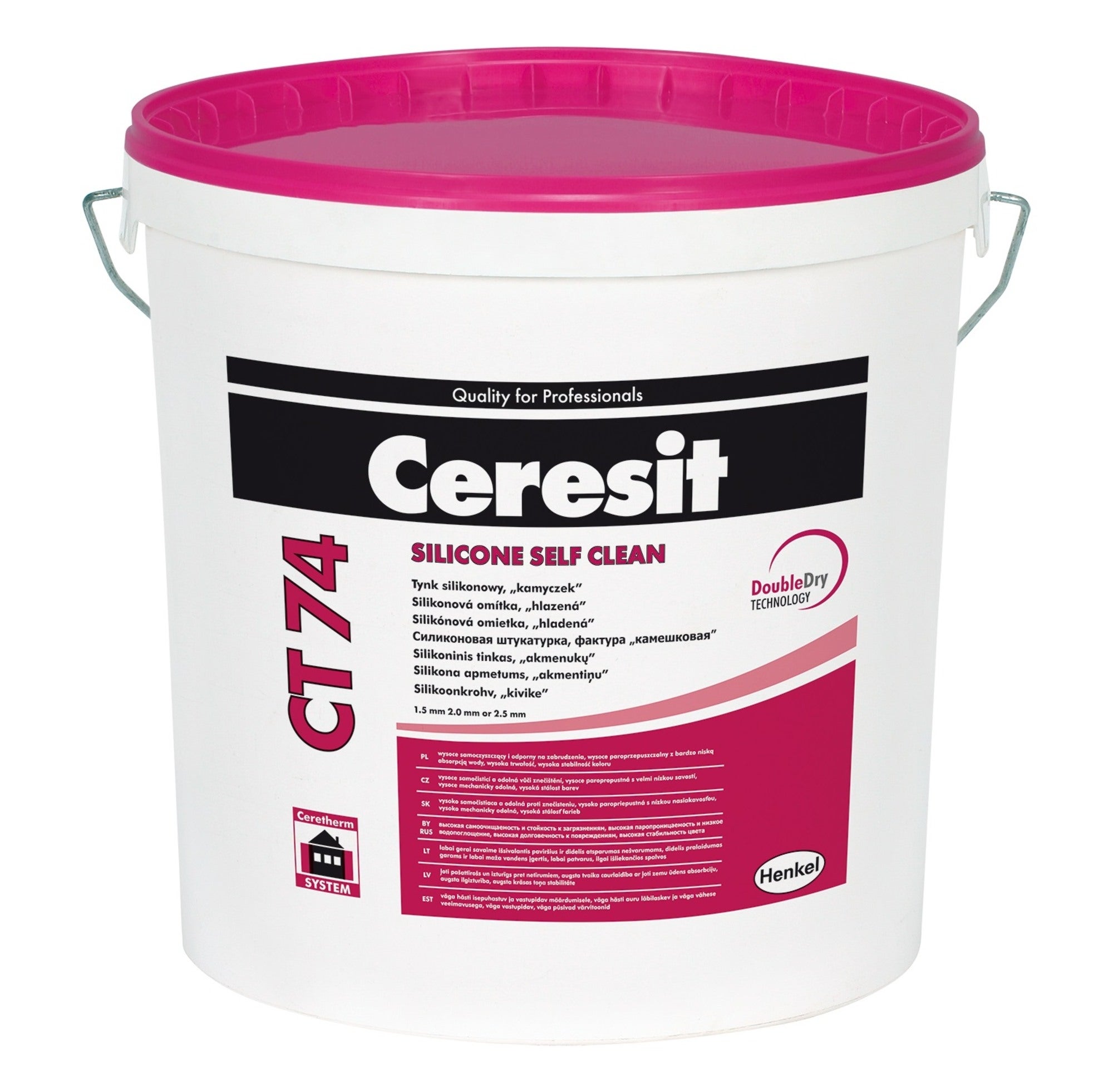 Tynk silikonowy Ceresit CT74 2mm baza C 25kg 0