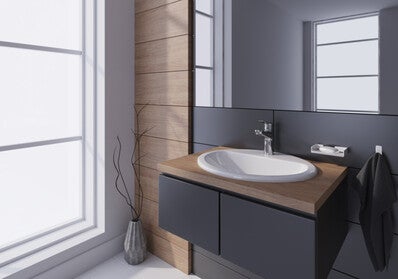 Bateria umywalkowa Deante Boro chrom  1