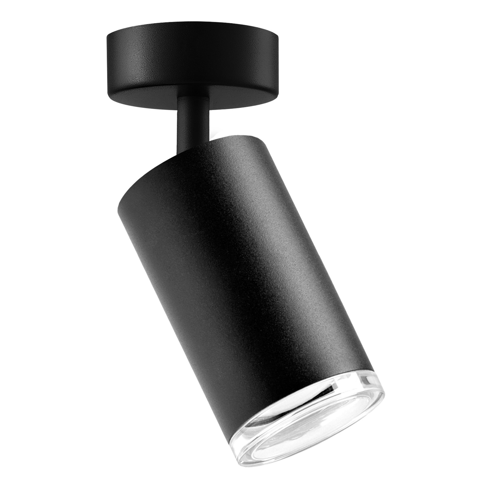 Kinkiet ścienno-sufitowy Turyn 1xGU10 czarny