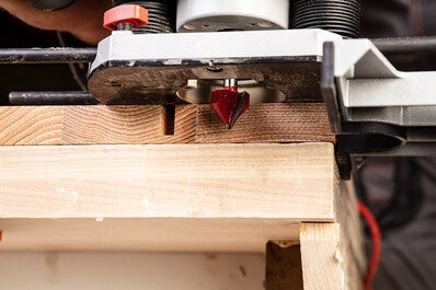 Frez do rowków typu V 25,4x25,4 mm, trzpień 8 mm 1